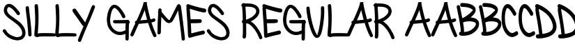 Silly Games font download