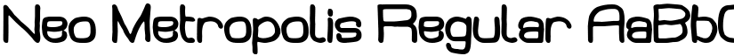 Neo Metropolis font download