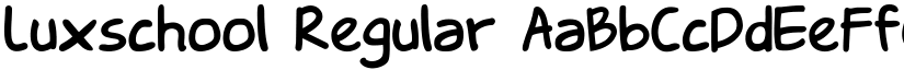 Luxschool font download