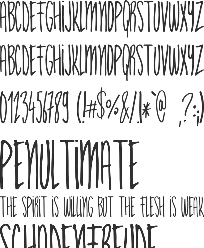 Acl font preview