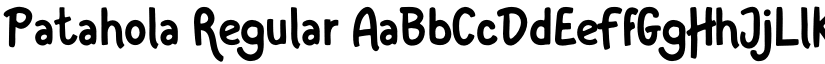Patahola Regular font