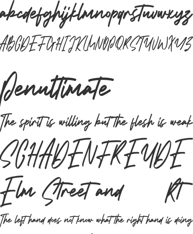 Asiatropic Free Font font preview