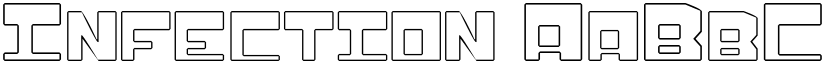 Infection font