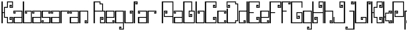 Kabasaran font download