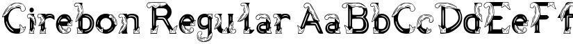 Cirebon Regular font