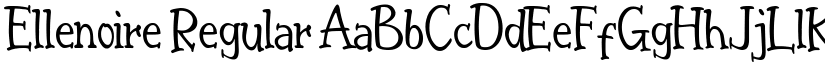 Ellenoire Regular font