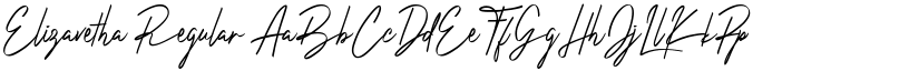 Elizavetha Regular font