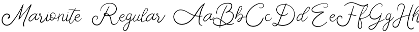 Marionite font download