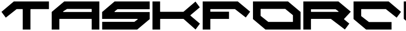 Taskforce Condensed font