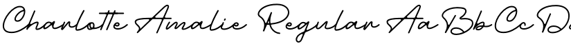 Charlotte Amalie font download