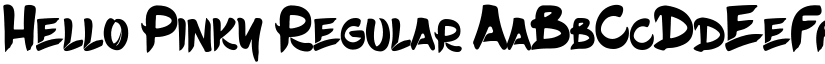 Hello Pinky Regular font
