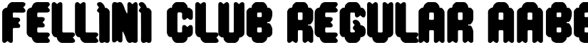 Fellini Club Regular font