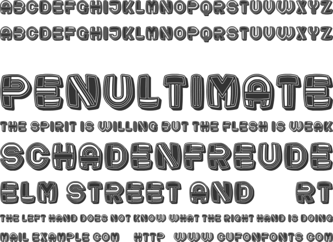 Basket font preview