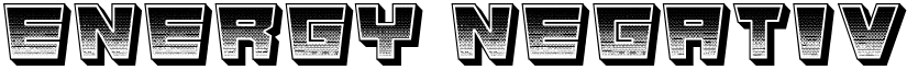 Energy Negative Regular font