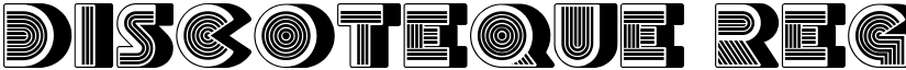 Discoteque Regular font