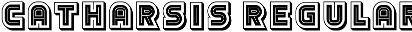 Catharsis Regular font