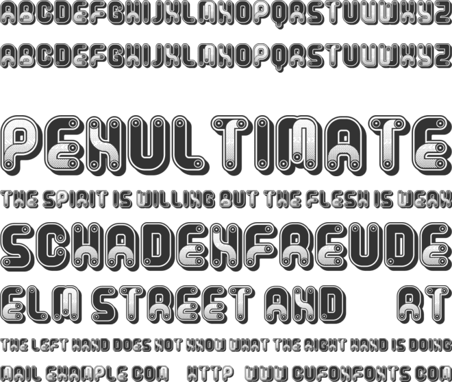 Spartacus font preview