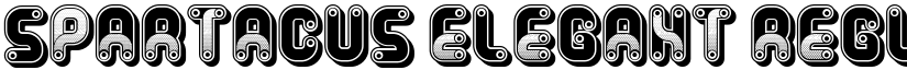 Spartacus Elegant Regular font