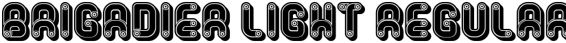 Brigadier Light Regular font