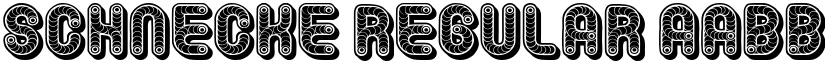 Schnecke Regular font