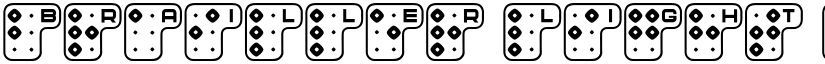 Brailler Light Regular font