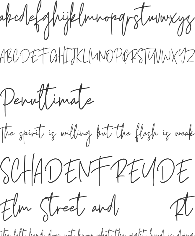 Castallier Free Font font preview