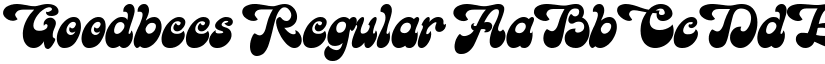 Goodbees Regular font
