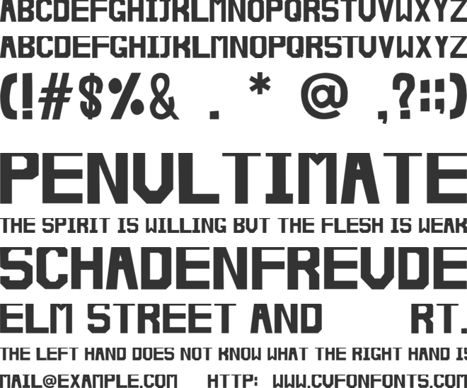 Black Lives Matter font preview