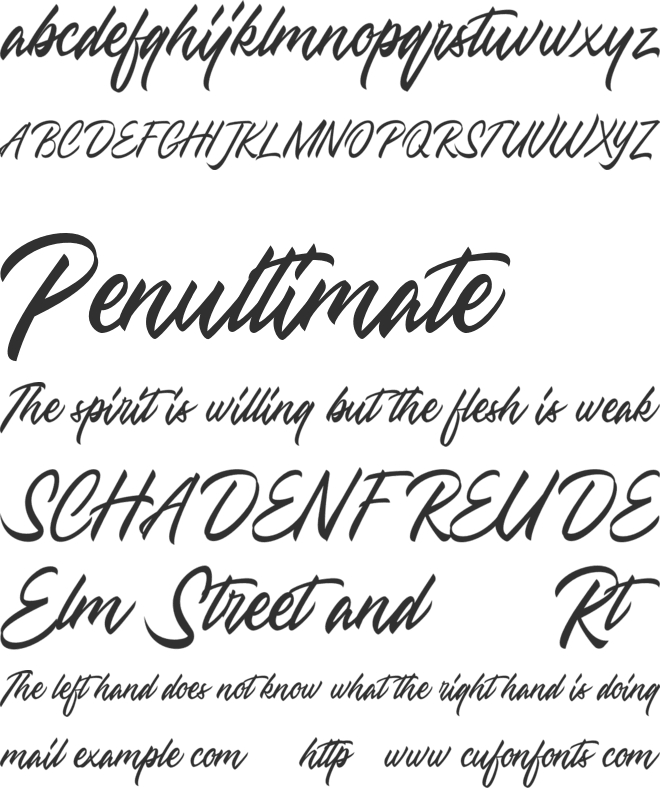 Townsquare FREE font preview
