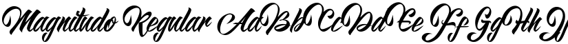 Magnitudo Regular font