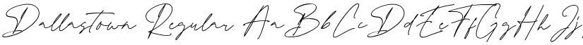 Dallastown Regular font