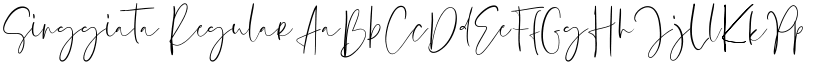 Singgiata font download