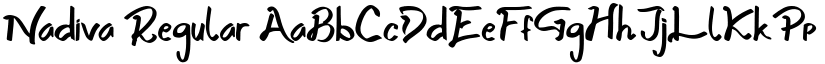 Nadiva font download