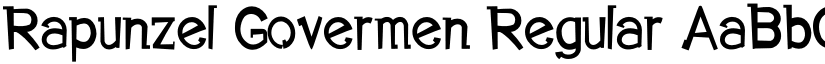 Rapunzel Govermen font download