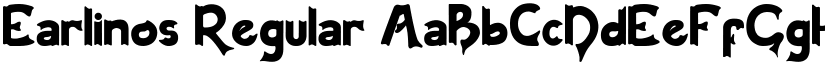 Earlinos font download