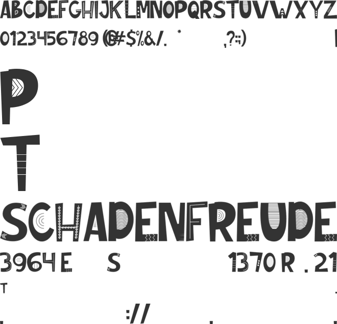 MALPHYNO font preview