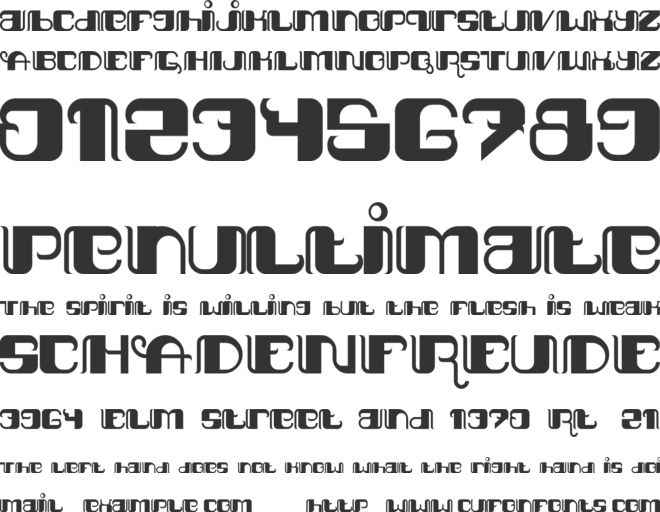 Kediriku Bagus font preview