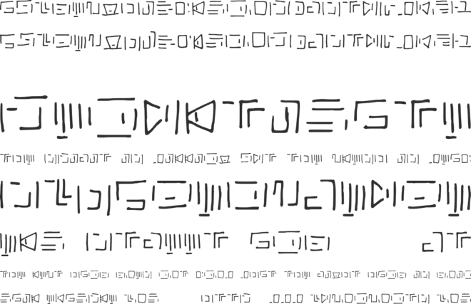 Lvlcnrn font preview