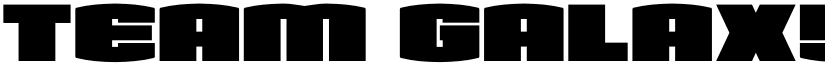 Team Galaxy Expanded Regular font