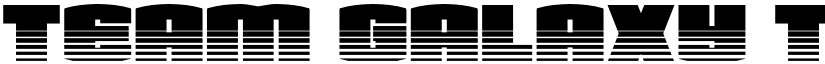Team Galaxy Twotone Regular font
