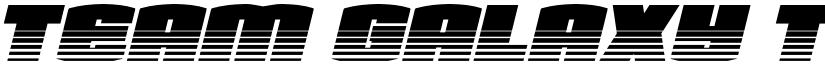 Team Galaxy Twotone Italic Regular font