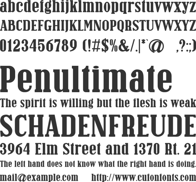 Ekim Mezunu font preview