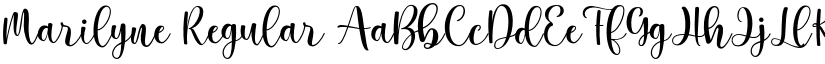 Marilyne Regular font