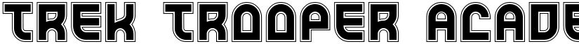Trek Trooper Academy font