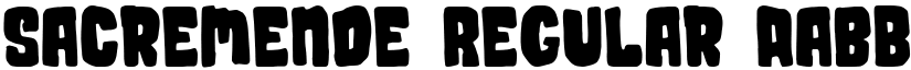 Sacremende Regular font