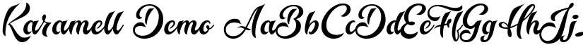 Karamell font download
