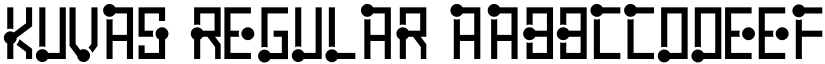 Kuvas Regular font