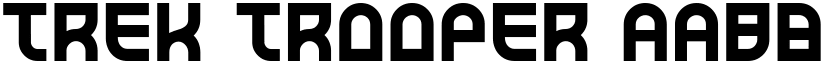 Trek Trooper font