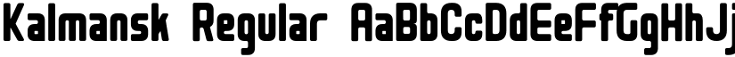Kalmansk Regular font