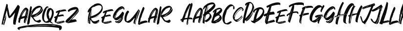 Marqez font download